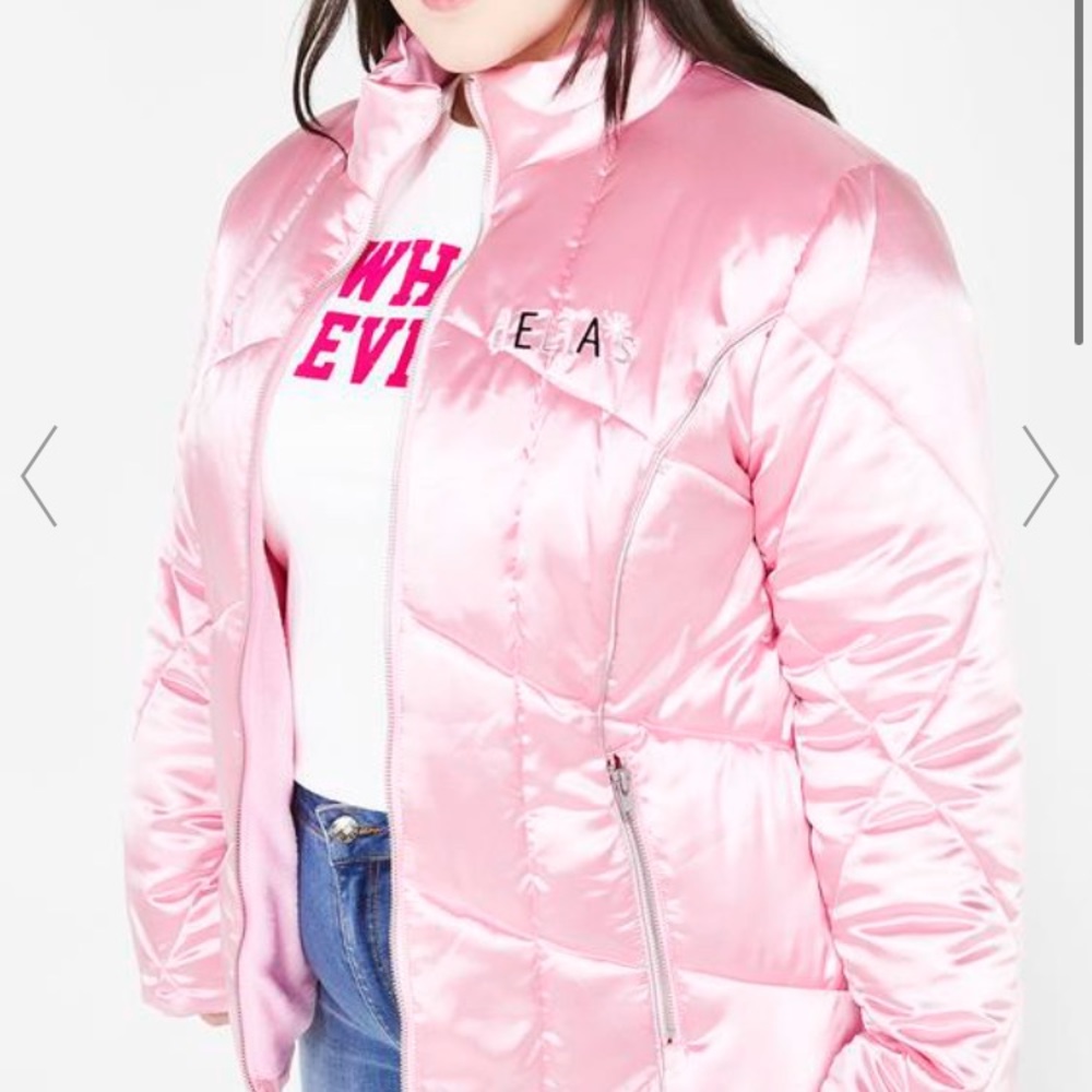dELiA*s by Dolls Kill Extra Sass Invader Puffer Jacket Size 3XL